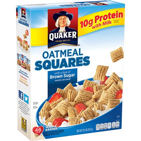 Quaker Oats Oatmeal Squares Nutritional Information Besto Blog