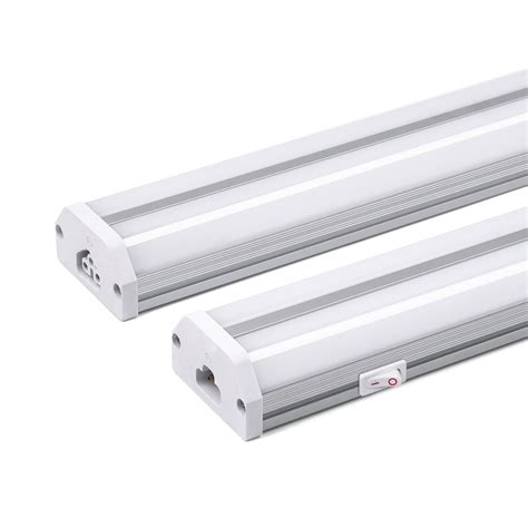 Save energy with better light if conversion to led lights from fluorescent fixtures. ON/OFF Double T5 Integrated LED Tube Light-LONYUNG ...