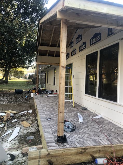 Affordable Ways To Upgrade Your Front Porch Columns Beneath My Heart