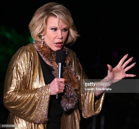 Comedian Joan Rivers Appearing In The Superstar Theater At Resorts