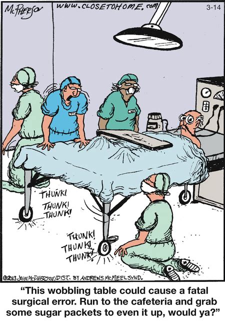 Close To Home By John Mcpherson For Apr 4 2018 Medical Jokes