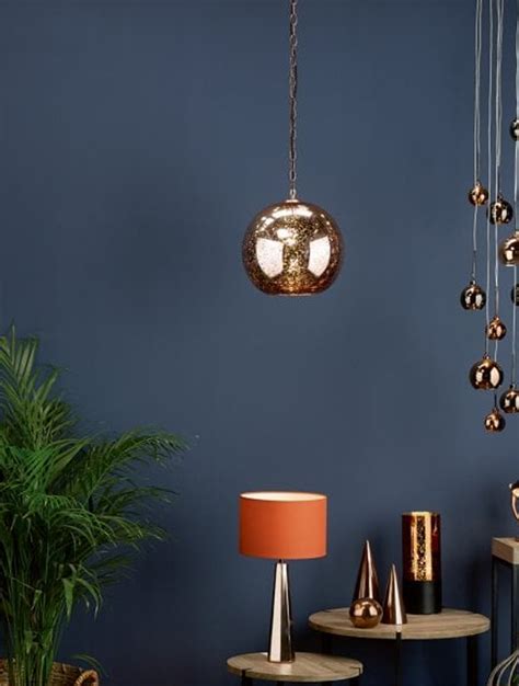 Speckle Electro Plated Copper Pendant Amos Lighting Home