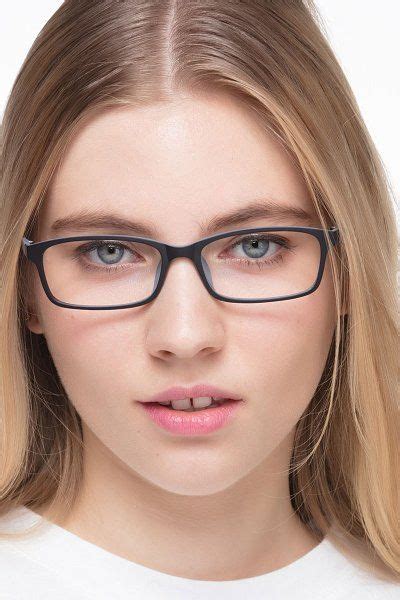 black rectangle eyeglasses available in variety of colors to match any outfit these stylish