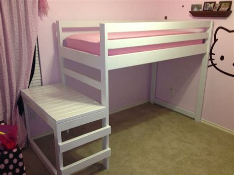 Built A Raised Bed For My Daughter Bed Bedroom Raised Beds