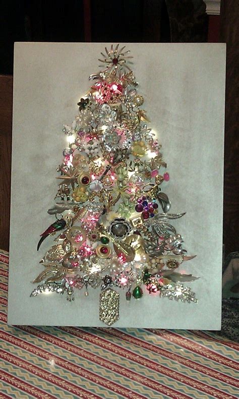 I Finally Made My Jewelry Tree Out Of A Lot Of My Mother In Laws And
