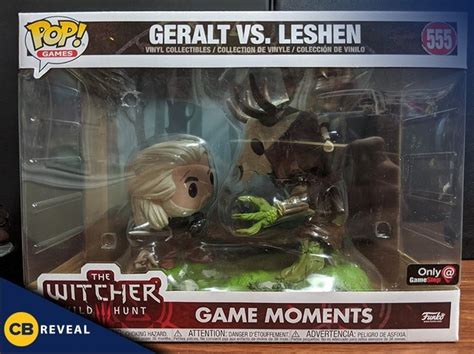 Funkos The Witcher 3 Wild Hunt Geralt Vs Leshen Game Moments Pop