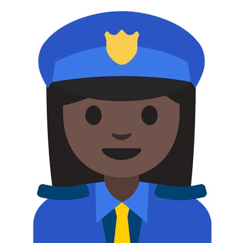 Woman Police Officer Emoji Clipart Free Download Transparent Png