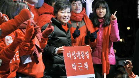 Park Geun Hye Claims South Korea Presidential Victory Cnn