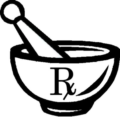 Image Of The Pharmacy Symbol Mortar And Pestlethe Two Symbols Most