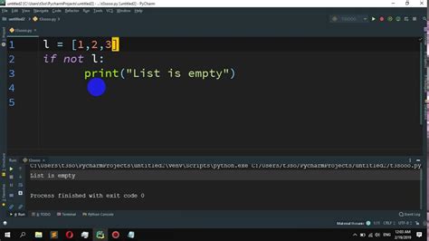 Python Program To Check List Is Empty Or Not Hot Sex Picture