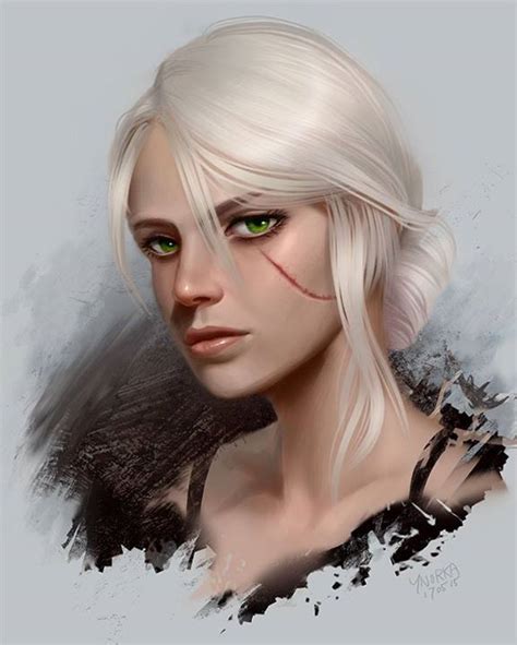 Idea By Silverrain On Fantasy Creatures Ciri Witcher Witcher Art Ciri