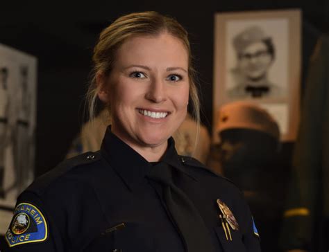 A Female Officer Relatively New To The Job At The Anaheim Pd Talks