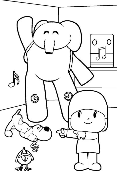 Search through more than 50000 coloring pages. Pocoyo Páginas Para Colorear - Best Coloring Pages For Kids
