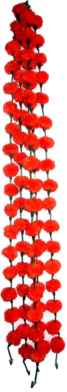 Bright yellow, orange, and red blossoms. Buy Fake Marigold Garland Online, Artificial Marigold ...