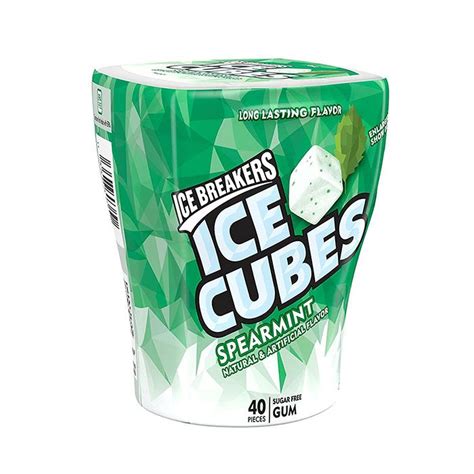 Ice Breakers Ice Cubes Spearmint Gums 92gr Ngt