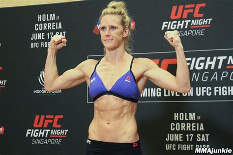 Holly Holm Ufc Fight Night 111 Official Weigh Ins Mma Junkie