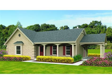 Delshire Traditional Ranch Home Plan 087d 1680 House