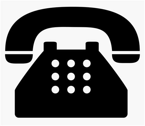 Transparent Png Phone Icons Telephone Icon Clip Art Png Download
