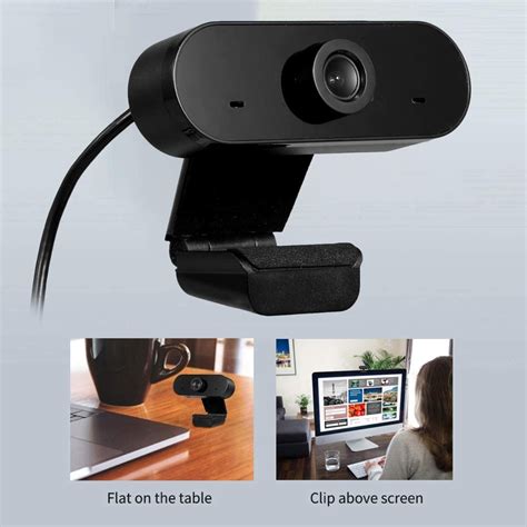 Webcam Full Hd 1080p Uhd Câmera Computador Microfone Mercado Livre