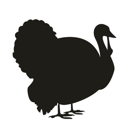 Thanksgiving Turkey Silhouette At Getdrawings Free Download