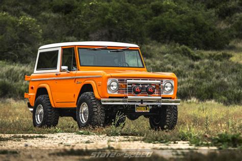 The Cleanest 75 Ford Bronco On Dirt • State Of Speed