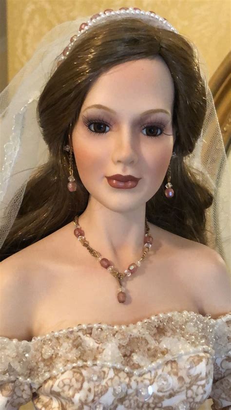Fruitful Years Of Joy The Ashton Drake Porcelain Doll Bride Dolls Lifelike Dolls Bride