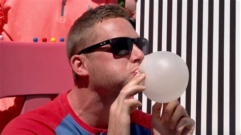Bubble Gum Blowing Battle Dude Perfect Youtube