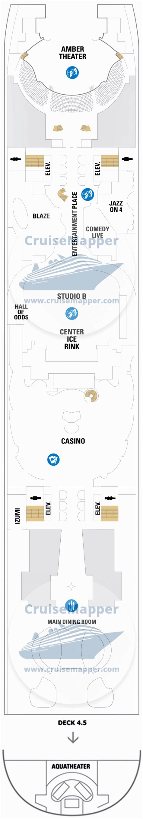 Allure Of The Seas Deck 4 Plan CruiseMapper