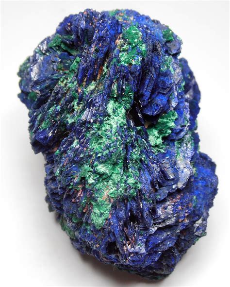 Azurite Crystal Rosette From The Huangshi Prefecture Hubei
