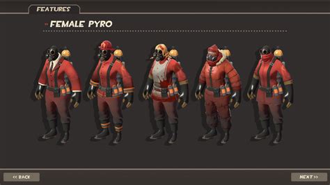 The Female Pyro Team Fortress 2 Mods