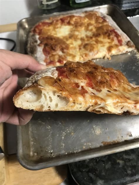 Puffiest Sheet Pan Pizza I Have Ever Made Pizza