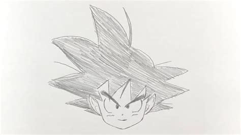【簡単】孫悟空の書き方！ゆっくり描いてみた！【ドラゴンボール】 How To Draw Goku Son Youtube