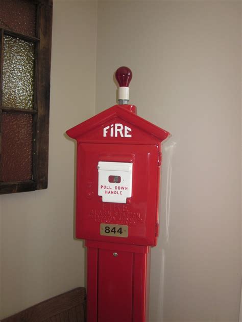 Antique Fire Alarm Call Box Wphone Collectors Weekly