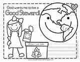 Earth Bible Coloring Pages Activities Good Steward Printables God Creation Stewardship Preschool Kids Christian Color Sheets Lesson Sunday School Worksheets sketch template