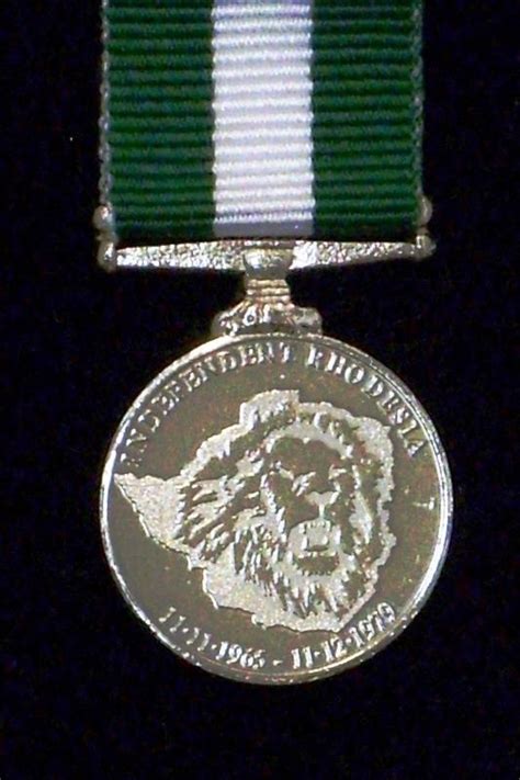 Worcestershire Medal Service Rhodesia Independence Medal Miniature