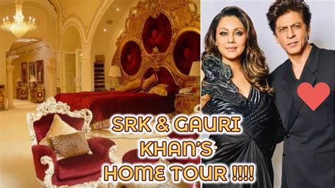 Shahrukh Khan House Tour 🏡 Mannat Inside Video Celebrities Home Tour Srk Gauri Khan