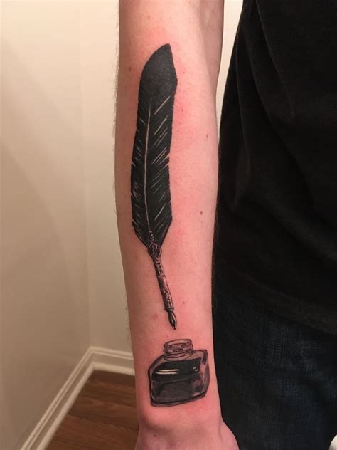 Quill And Ink Tattoo By Psycho At Artfully Insane In Louisville Ky