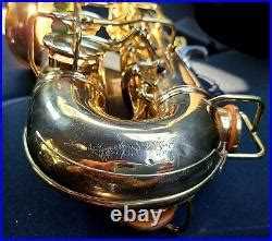 Minty Conn M Connqueror Deluxe Improved M Viii Naked Lady Pro Alto Saxophone Brass Musical