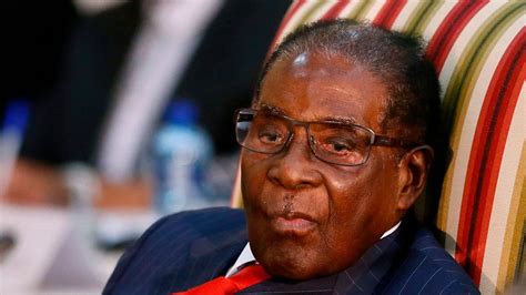Zimbabwes Robert Mugabe Fires Vice President Emmerson Mnangagwa World News Sky News