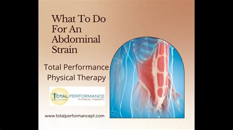 Physical Therapy For An Abdominal Strain Youtube