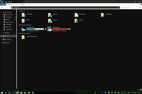 Windows 10s File Explorer Gets A Improved Dark Theme In New Build