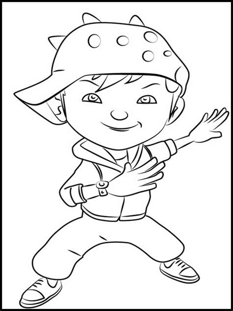 Download Or Print This Amazing Coloring Page Boboiboy Ice Coloring