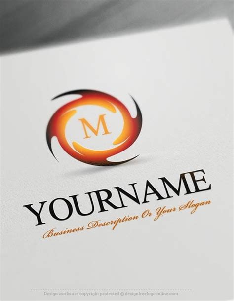 Design Free Logo: Spiral Online Logo Templates