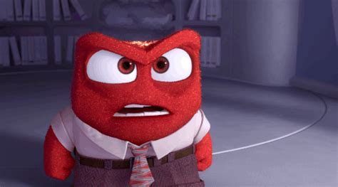 Angry Inside Out  By Disney Pixar Find And Share On Giphy