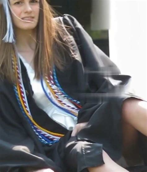 Graduation Panty Flashes Part Sexy Candid Girls