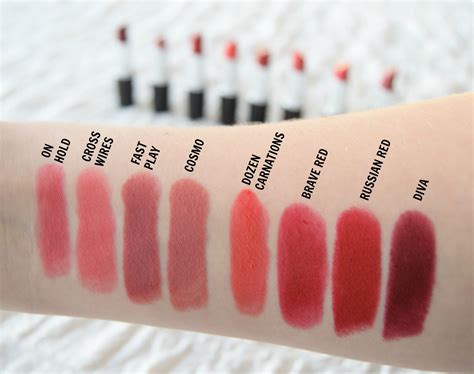 My Mac Lipstick Collection Review Swatches Travel Life Beauty