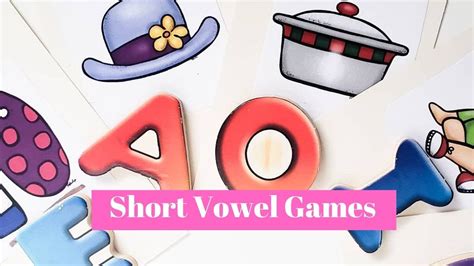 Short Vowel Games For First Grade Simple And Fun Youtube