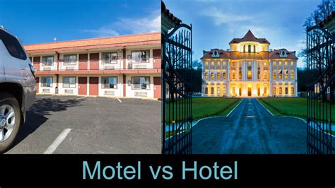 Whats The Difference Between A Hotel And A Motel