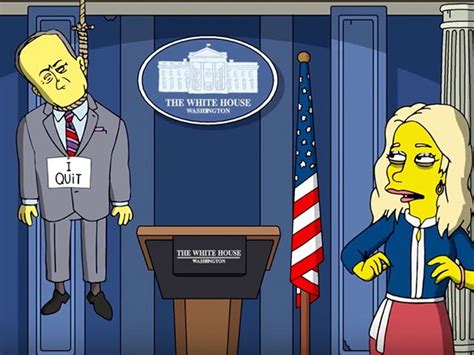The Simpsons Mocks Trumps First 100 Days With Spicer Suicide Ivanka On Supreme Court Video