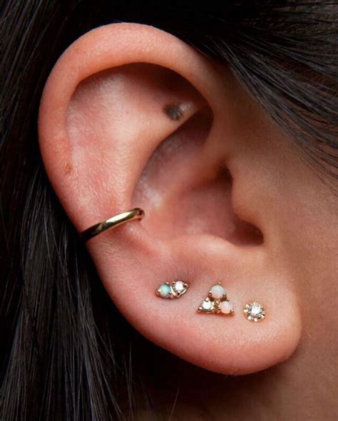 Ear Piercing Inspiration From Instagram Image 23 Elle
